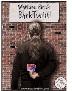 2011法国创意道具魔术师Mathieu Bich纸牌魔术新品Back Twist