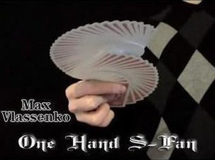 单手S形开扇教学 One Hand S-Fan by Max Vlassenko