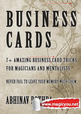 2018_心灵魔术Business_Cards_by_Abhinav_Bothra_(PDF_+_Video) 图1